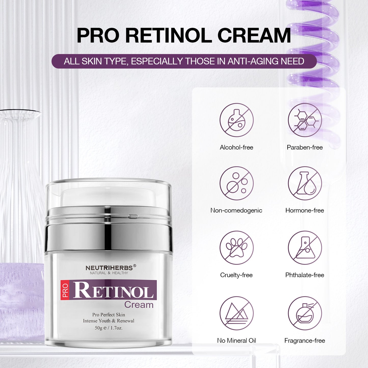 PRO Retinol Cream – krem z retinolem i ceramidami