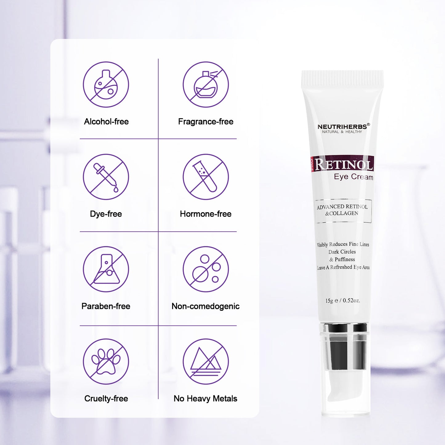 Pro Retinol Eye Cream – przeciwzmarszczkowy krem pod oczy z retinolem, peptydami i kofeiną
