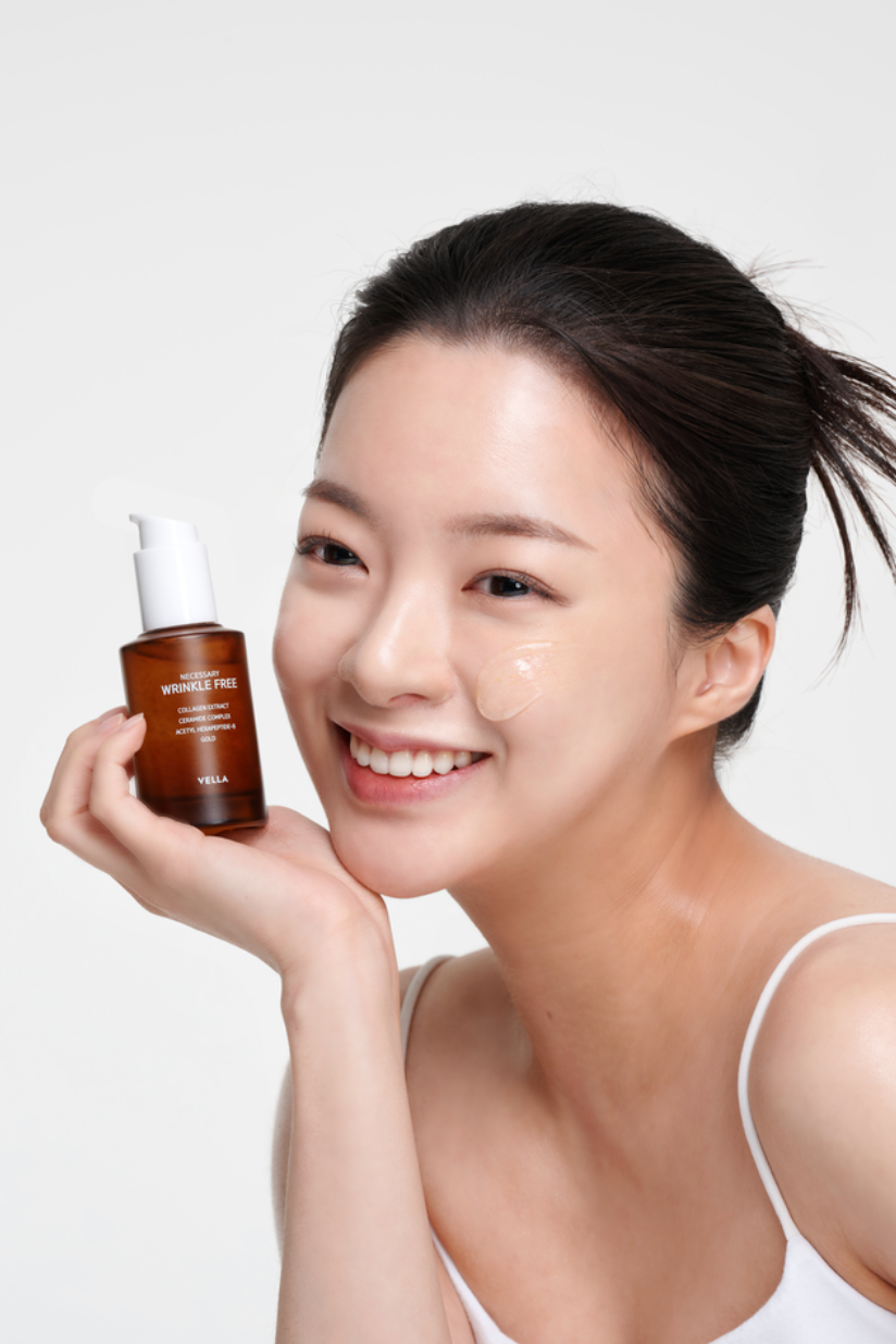 Necessary wrinkle free ampoule - serum przeciwzmarszczkowe z drobinkami złota
