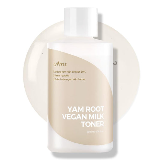 Yam Root Vegan Milk Toner - nawilżający mleczny tonik do twarzy , 200 ml