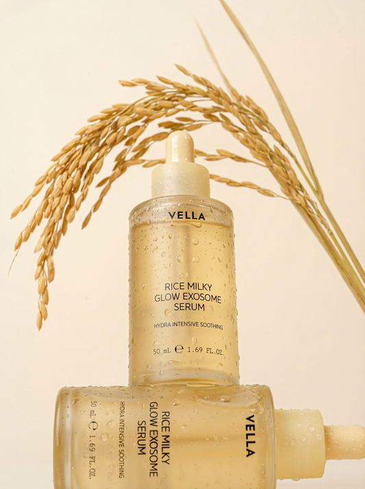 Rice Milky Glow Serum + Cream – zestaw rozświetlający, 2 × 50 ml