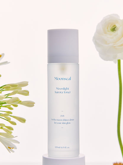 Moonlight Aurora Toner – rozświetlający toner Moonlight Aurora z Borealine & zieloną herbatą