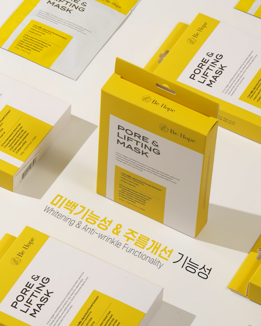 Vegan Pore Lifting Mask – wegańska maska w płachcie ujędrniająca pory - zestaw