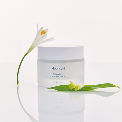Moonlight Aurora Cream – rozświetlający krem z Borealine, ceramidami i nagietkiem