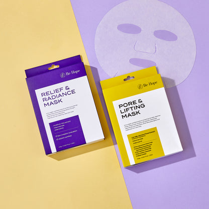 Vegan Pore Lifting Mask – wegańska maska w płachcie ujędrniająca pory - zestaw
