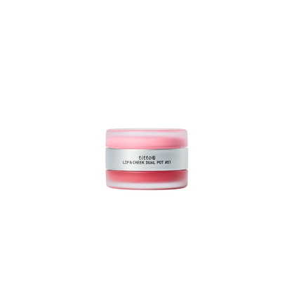 Satin ribbon &  Pink on top 01- kremowy tint do ust i policzków