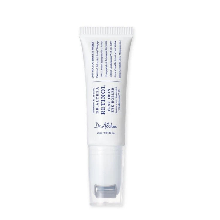Retinol Flat Iron Eye Roller – wygładzający roller pod oczy z retinolem, 25 ml