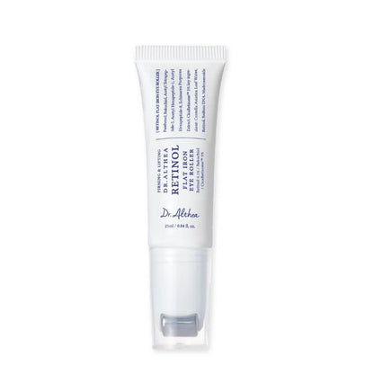 Retinol Flat Iron Eye Roller – wygładzający roller pod oczy z retinolem, 25 ml