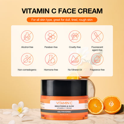 Vitamin C Cream – rozświetlający krem z witaminą C, niacynamidem i kwasem hialuronowym