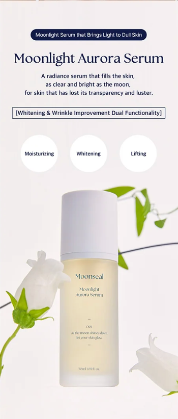 Moonlight Aurora Serum – rozświetlające serum Moonlight Aurora z Borealine i ekstraktem z sosny