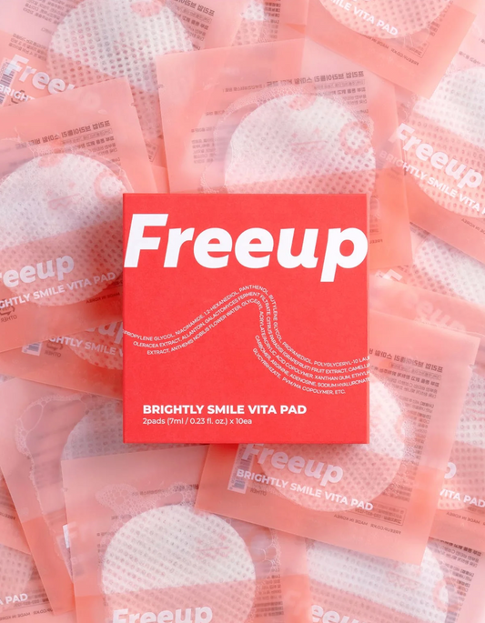 Brightly Smile Vita Pad  – rozświetlające płatki tonizujące z witaminami, zestaw podróżny