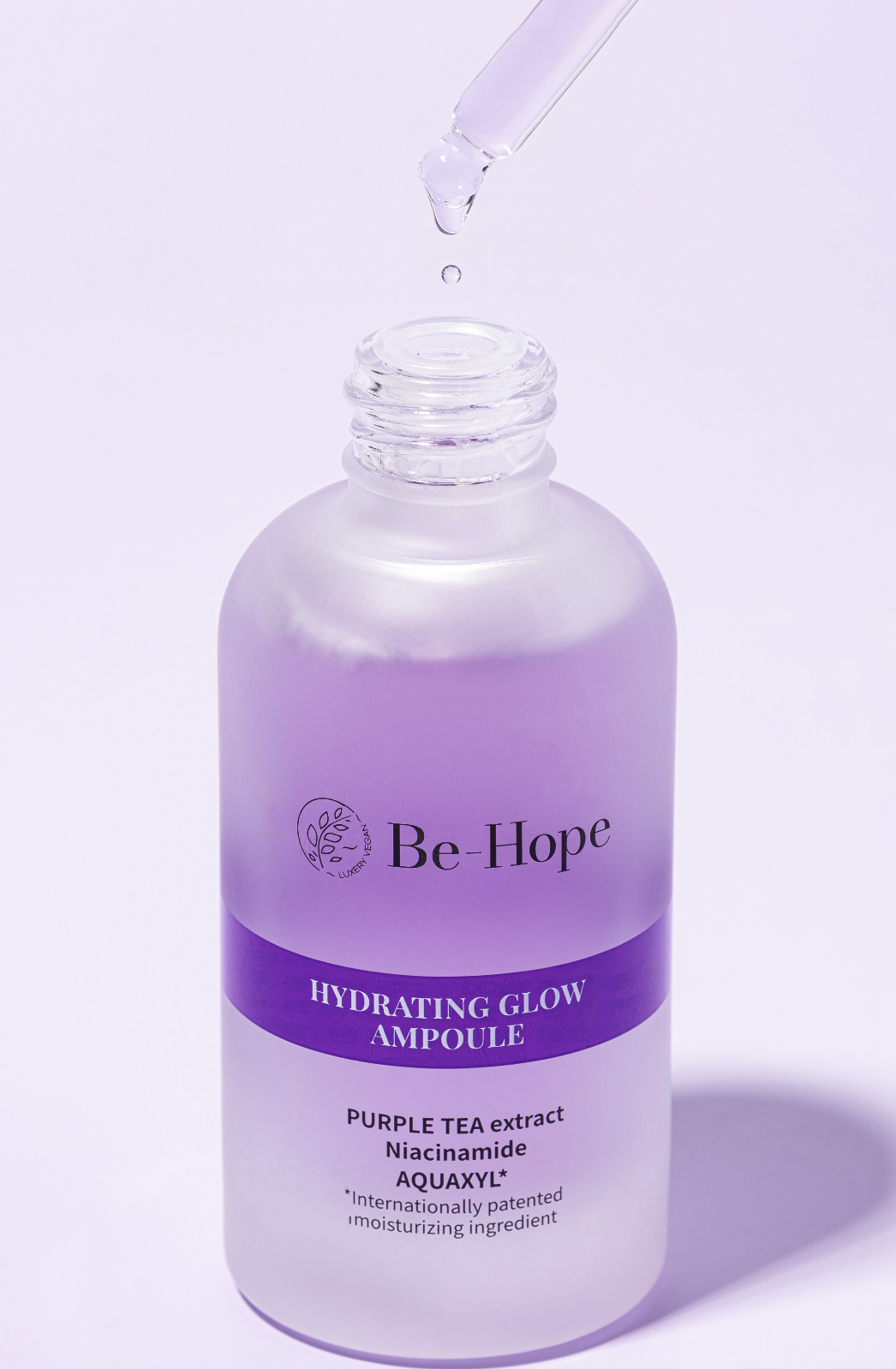 Luxury Vegan Hydrating Glow Ampoule – wegańska ampułka nawilżająco-rozświetlająca