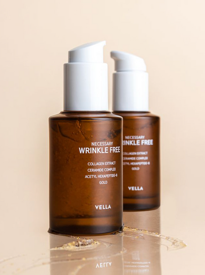 Necessary wrinkle free ampoule - serum przeciwzmarszczkowe z drobinkami złota