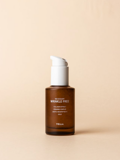 Necessary wrinkle free ampoule - serum przeciwzmarszczkowe z drobinkami złota
