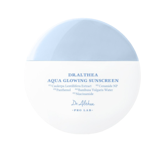 Aqua Glowing Sunscreen Pro Lab - przeciwsłoneczny krem nawilżający 45 ml