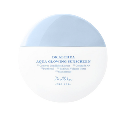 Aqua Glowing Sunscreen Pro Lab - przeciwsłoneczny krem nawilżający 45 ml