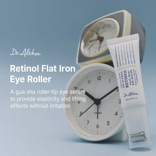 Retinol Flat Iron Eye Roller – wygładzający roller pod oczy z retinolem, 25 ml