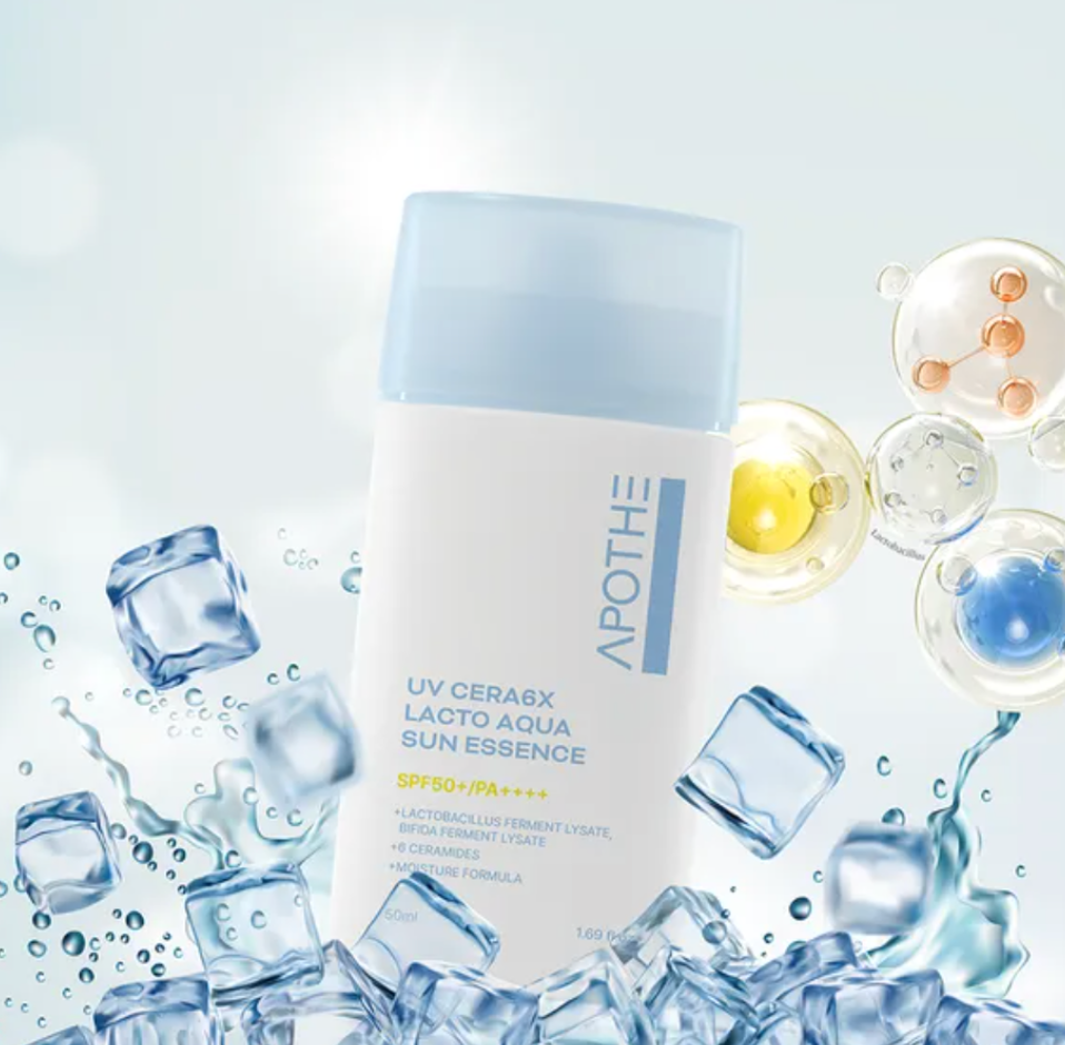Esencja przeciwsłoneczna UV Cera 6X Lacto Aqua Sun Essence, 50 ml