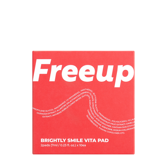 Brightly Smile Vita Pad  – rozświetlające płatki tonizujące z witaminami, zestaw podróżny