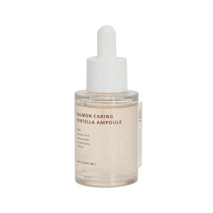Salmon Caring Centella Ampoule – łagodząca ampułka z centellą, 30 ml