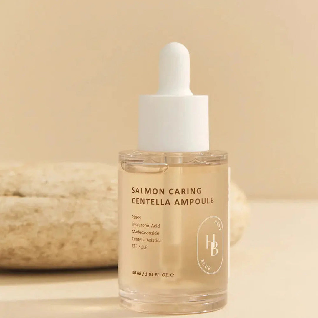 Salmon Caring Centella Ampoule – łagodząca ampułka z centellą, 30 ml