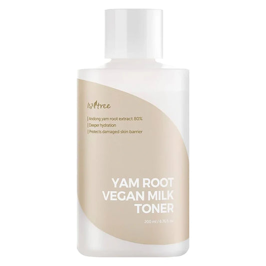 Yam Root Vegan Milk Toner - nawilżający mleczny tonik do twarzy , 200 ml