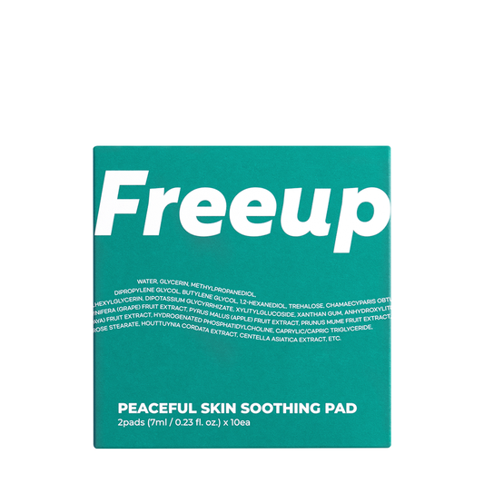 Peaceful Skin Soothing Pad – łagodzące płatki tonizujące z centellą i madecassoside, zestaw podróżny