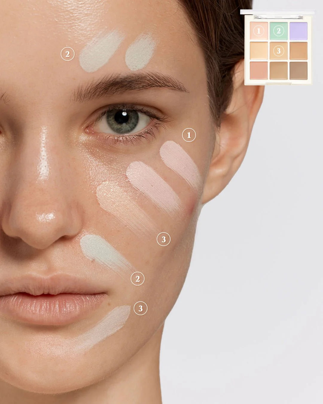 Pro Concealer Palette 01 Cover – paleta korektorów